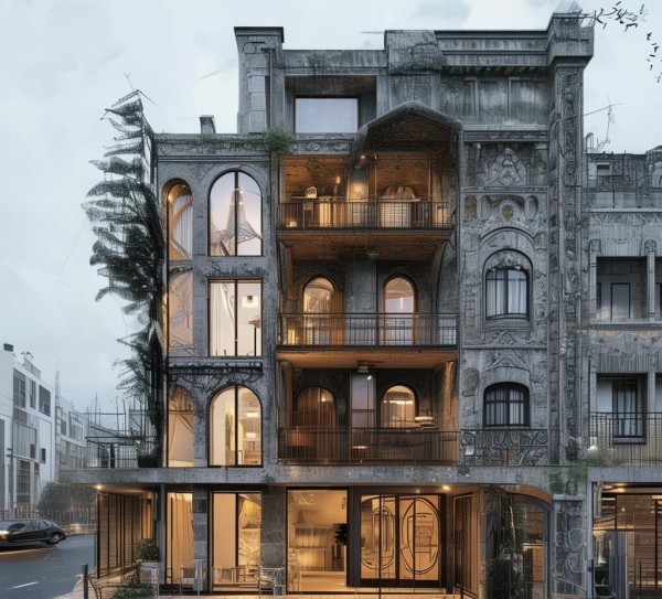 老酒店合作方案设计图片，以视觉语言激活历史与现代的对话